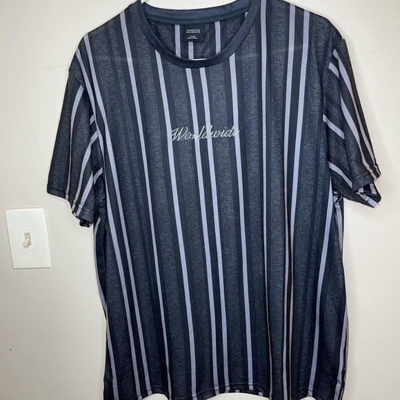 Sunrise Kingdom Strip Tee Size L - Picture 2 of 9